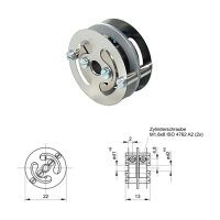 Federscheibenkupplung FS2213-XK - 2mm/2mm