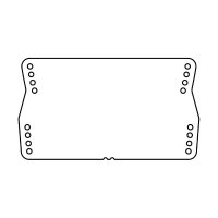 5° To 10° GEO S12 Fixed Angle Plates White Painted