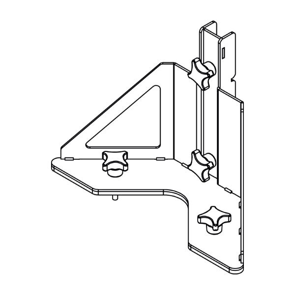 BRACKET FOR ID84, ID84L AND IDS312 TO BASEPLATE