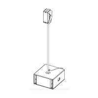 ID14 POLE STAND TUBE  M10/M20 ADAPTER L1400MM DIAM 32MM