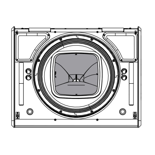 HF DISPERSION HORN 90°-40° FOR P15