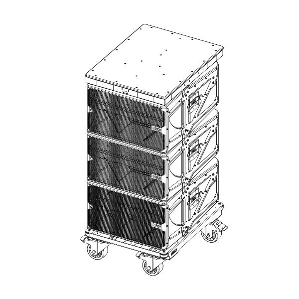 COVER FOR SINGLE STM DOLLY X 3