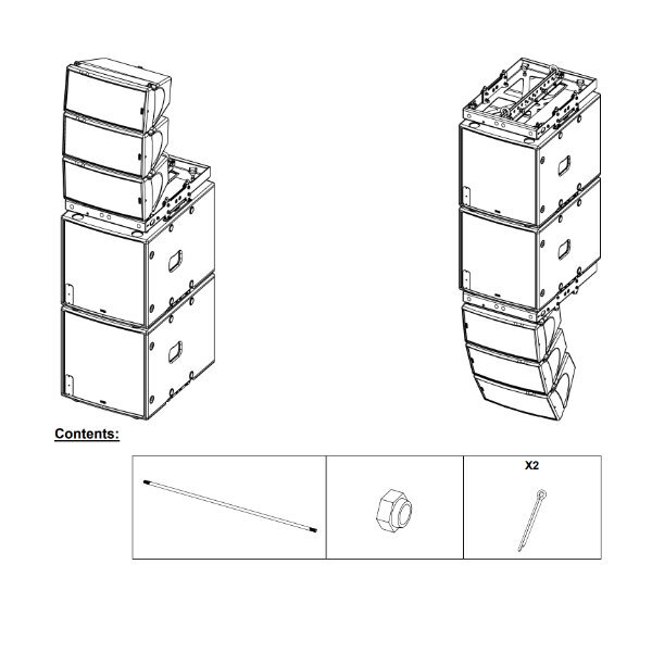 FIXING KIT FOR VNT-BUMPM6-MSUB12