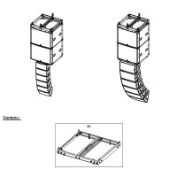 ADAPTER MSUB18-I TO GEOM6/GEOM10 WHITE