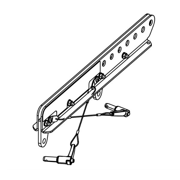 EXTENSION BAR FOR TOURING BUMPER GEOM6 / MSUB12