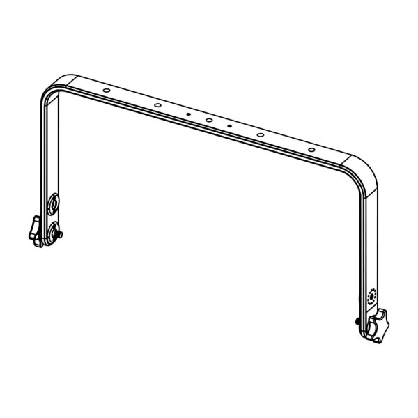 HORIZONTAL MOUNTING BRACKET 600MM FOR P15, EPS12 & ELS18