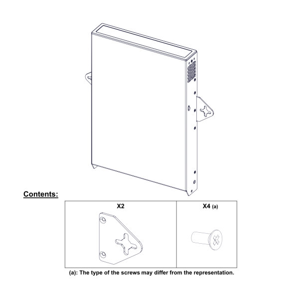 WALL MOUNT KIT FOR NANONXAMP4